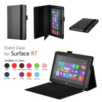 Elsse (TM) Premium Folio Case with Stand for Microsoft Surface Windows 8 RT (Does not fit Windows 8 Pro Version) - Black Elsse (TM) Premium Folio Case with Stand for Microsoft Surface Windows 8 RT (Does not fit Windows 8 Pro Version) - Black
