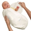 Kiddopotamus SwaddleMe Microfleece, Small, Ivory