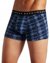 HUGO BOSS Men's Check Print Speed Boxer Brief