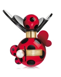 Surprising and Effervescent, Energetic and Alive.Dot Marc Jacobs captures a charming, upbeat spirit with timeless sophistication. Simple and straightforward in statement, exuberant and feminine in design, Dot is a colorful Marc Jacobs creation that comes full circle with a balance of modernity and elegance.The exuberant top captivates with a delectable blend of red berries, succulent dragonfruit and sweet honeysuckle. The lush floral heart of the fragrance blooms with the addictive beautiful jasmine, mingled with energizing notes of coconut water and orange blossom. The scent rounds out with a feminine dry-down of creamy vanilla, driftwood and sensual musks.Topnotes - Red Berries, Dragonfruit, HoneysuckleMidnotes - Jasmine, Coconut Water, Orange BlossomBasenotes - Vanilla, Driftwood, Musk Surprising and Effervescent, Energetic and Alive.Dot Marc Jacobs captures a charming, upbeat spirit with timeless sophistication. Simple and straightforward in statement, exuberant and feminine in design, Dot is a colorful Marc Jacobs creation that comes full circle with a balance of modernity and elegance.The exuberant top captivates with a delectable blend of red berries, succulent dragonfruit and sweet honeysuckle. The lush floral heart of the fragrance blooms with the addictive beautiful jasmine, mingled with energizing notes of coconut water and orange blossom. The scent rounds out with a feminine dry-down of creamy vanilla, driftwood and sensual musks.Topnotes - Red Berries, Dragonfruit, HoneysuckleMidnotes - Jasmine, Coconut Water, Orange BlossomBasenotes - Vanilla, Driftwood, Musk