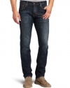 AG Adriano Goldschmied Men's Matchbox Slim Tonal Stitch Straight Jean, Roast, 34x34