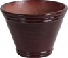 Dynamic Design GMT0812RD Monterrey 8-Inch Ceramix Planter, Soft Modern Style, New Red