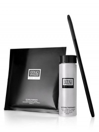 Hydrating facial mask quenches your thirsty skin, minimizes fine lines and promotes skin renewal. Contains 4 applications. Made in USA. 1.25 oz. per application. Hydrating facial mask quenches your thirsty skin, minimizes fine lines and promotes skin renewal. Contains 4 applications. Made in USA. 1.25 oz. per application.
