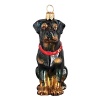 A lovely gift for any Rottweiler owner, the Pet Set dog ornaments from Joy to the World are endorsed by Betty White to benefit Morris Animal Foundation. Each hand painted ornament is packed individually in its own black lacquered box.