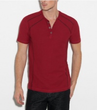G by GUESS Duhart Short-Sleeve Henley Shirt G by GUESS Duhart Short-Sleeve Henley Shirt