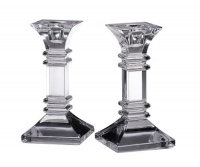 Marquis by Waterford Treviso 6-inch Candlestick Pair Marquis by Waterford Treviso 6-inch Candlestick Pair