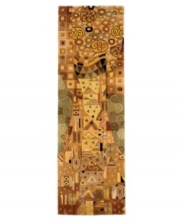 An eye-catching mix of subtle color and absorbing abstractions, this rug features various geometric shapes in a scattered, random pattern. A color spectrum of brown, creme, black and earth tones lend the rug a sophisticated look that will enliven your home. An eye-catching mix of subtle color and absorbing abstractions, this rug features various geometric shapes in a scattered, random pattern. A color spectrum of brown, creme, black and earth tones lend the rug a sophisticated look that will enliven your home.