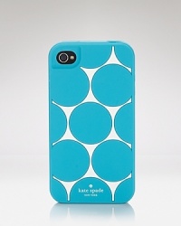 kate spade new york gives your gadget a graphic touch with this iPhone case, crafted of silicone and dressed up with a smattering of bold spots. kate spade new york gives your gadget a graphic touch with this iPhone case, crafted of silicone and dressed up with a smattering of bold spots.