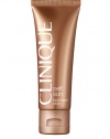Tinted lotion gives you instant colour, golden tan develops in just a few hours. Looks smooth, even, natural. Self-tanning plus: No surprises, it shows where it goes. Oil free, non-acnegenic. Dermatologist tested. 1.7 oz. 