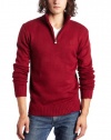 Southpole Men's Basic Long Sleeve 1/4 Zip Sweater