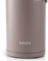 Krups F2034050 Electric Spice and Coffee Grinder with Stainless Steel Blades, Cappuccino