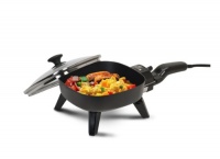 Maxi-Matic EFS-400 Elite Cuisine 7-Inch Non-Stick Electric Skillet with Glass Lid, Black Maxi-Matic EFS-400 Elite Cuisine 7-Inch Non-Stick Electric Skillet with Glass Lid, Black