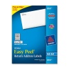 Avery Easy Peel Return Address Labels for Inkjet Printers, 0.5 x 1.75 Inches, White, Pack of 2000 (08167)