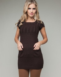 G2 Chic Scoopneck Knit Pocket Tunic Sweater G2 Chic Scoopneck Knit Pocket Tunic Sweater
