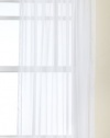 Stylemaster Elegance Sheer 1000 Twist 60-Inch by 63-Inch Voile Panel, White