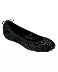 Make every step sparkle. The Air Bacara flats by Cole Haan feature the sweetest of details - from glittery gleam to a laced-up bow at back - in combination with the cushioning of Nike AIR technology. Make every step sparkle. The Air Bacara flats by Cole Haan feature the sweetest of details - from glittery gleam to a laced-up bow at back - in combination with the cushioning of Nike AIR technology.