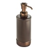 InterDesign York Metal Soap Pump, Bronze
