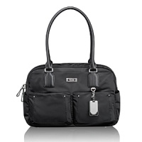 Book your ticket and travel in style with this refined carryall, an essential component of the Voyageur collection. Book your ticket and travel in style with this refined carryall, an essential component of the Voyageur collection.