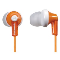 Panasonic RPHJE120D In-Ear Headphone, Orange Panasonic RPHJE120D In-Ear Headphone, Orange