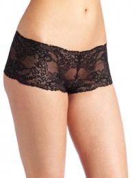 Calvin Klein Women's Seductive Comfort All Lace Hipster, Black, Large Calvin Klein Women's Seductive Comfort All Lace Hipster, Black, Large