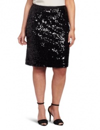 Calvin Klein Women's Plus-Size Sequin Pencil Skirt Calvin Klein Women's Plus-Size Sequin Pencil Skirt