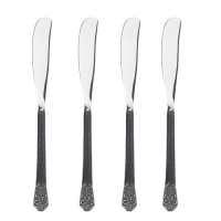 Gourmet Settings Avalon Stainless Steel Spreaders set of 4 Gourmet Settings Avalon Stainless Steel Spreaders set of 4
