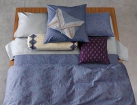 Calvin Klein Home Studio Jodhpur Kanako King Quilt - Lapis Calvin Klein Home Studio Jodhpur Kanako King Quilt - Lapis