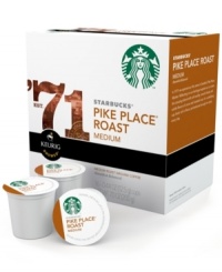 Cafe taste, homemade comfort. Sit back and sip on Starbucks' trademark flavor right in the comfort of your home with this medium roast. The subtle nutty taste and hint of cocoa makes this all-time favorite the perfect pick-me-up. Cafe taste, homemade comfort. Sit back and sip on Starbucks' trademark flavor right in the comfort of your home with this medium roast. The subtle nutty taste and hint of cocoa makes this all-time favorite the perfect pick-me-up.