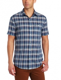 Original Penguin Men's Short Sleeve Navy Lawn Weight Original Penguin Men's Short Sleeve Navy Lawn Weight