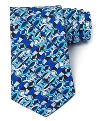 Another astonishing offering from Emilio Pucci, blending a resplendent and dynamically colorful pattern with lavish Italian silk for classic masculine appeal. Another astonishing offering from Emilio Pucci, blending a resplendent and dynamically colorful pattern with lavish Italian silk for classic masculine appeal.