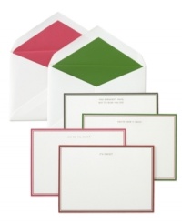 There's more than one way to say thank you and, with kate spade by Crane Quip cards, you'll always do it right. Messages like, How did you know? and It's perfect are hand-engraved on crisp white with colorful borders and envelope liners to match. There's more than one way to say thank you and, with kate spade by Crane Quip cards, you'll always do it right. Messages like, How did you know? and It's perfect are hand-engraved on crisp white with colorful borders and envelope liners to match.