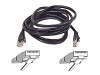 Belkin Cat-5e Snagless Patch Cable (Black, 7 Feet)