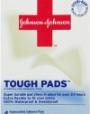 Johnson & Johnson Red Cross Tough Pads (Hydrocolloid Adhesive Pads), 2.8 Inch x 2.4 Inch, 4 Count (Pack of 2)