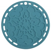 Le Creuset Silicone 8 Round French Trivet, Caribbean