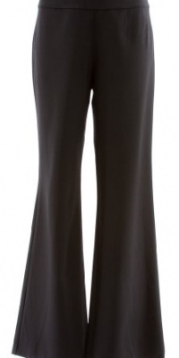 Eileen Fisher Black Wide Leg Trouser Pant with Yoke X-Small Eileen Fisher Black Wide Leg Trouser Pant with Yoke X-Small