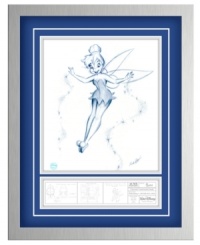 Complete with animator's notes and guides, The Magic of Tink lithograph is a special piece for fans of Disney's Tinker Bell. Trails of pixie dust are studded with twinkling Swarosvki crystals for a touch of Never Land-style magic. Complete with animator's notes and guides, The Magic of Tink lithograph is a special piece for fans of Disney's Tinker Bell. Trails of pixie dust are studded with twinkling Swarosvki crystals for a touch of Never Land-style magic.