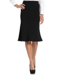 Jones New York's flared skirt is just the thing to add instant polish to any wardrobe. (Clearance) Jones New York's flared skirt is just the thing to add instant polish to any wardrobe. (Clearance)