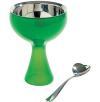 Alessi Miriam Mirri Big Love Ice Cream Bowl Green Accessory Alessi Miriam Mirri Big Love Ice Cream Bowl Green Accessory