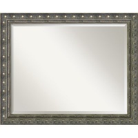 Barcelona Large Mirror in Champagne and Pewter Barcelona Large Mirror in Champagne and Pewter