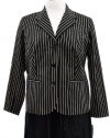 LAUREN Ralph Lauren plus size black blazer 16W