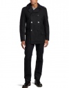 Nautica Men's Big Peacoat , Gray, 4X