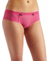 Betsey Johnson Women's Stocking Stripe Lo Rise Boyleg