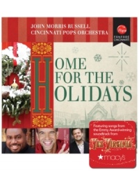 The new soundtrack to the season, Home for the Holidays boasts spirited renditions of Deck the Halls, Sleigh Ride and more holiday classics performed by the Cincinnati Pops Orchestra with John Morris Russell. The new soundtrack to the season, Home for the Holidays boasts spirited renditions of Deck the Halls, Sleigh Ride and more holiday classics performed by the Cincinnati Pops Orchestra with John Morris Russell.