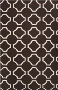Area Rug 3x5 Rectangle Transitional Chocolate Color - Surya Fallon Rug from RugPal Area Rug 3x5 Rectangle Transitional Chocolate Color - Surya Fallon Rug from RugPal