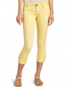 DL1961 Women's Toni Crop In Jean, Daffodil, 26