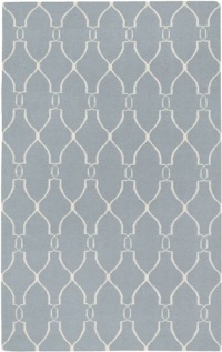 Area Rug 5x8 Rectangle Transitional Sky Color - Surya Fallon Rug from RugPal Area Rug 5x8 Rectangle Transitional Sky Color - Surya Fallon Rug from RugPal
