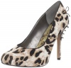 Sam Edelman Women's Evan Pump,Snow Leopard,7.5 M US