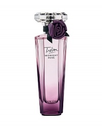Charming. Mischievous. Desirable.A sexy-sweet blend of raspberry, rose, vanilla and sensual musk for mischievous femininity: Catch my heart if you can!Top Notes: Raspberry, Black currant bud absoluteMiddle Notes: Rose absolute, JasmineBase Notes: Vanilla, MuskThe bottle is inspired by the romantic hour just before midnight, when magic tints the sky a violet hue. An enchanted moment in time, whose every nuance is captured in the faceted bottle of Trésor Midnight Rose. This radiant jewel dressed in a delicate gradation of powdery pink to violet scintillates with multiple reflections. At its neck, a nighttime rose with satiny purple petals has just bloomed under the diamond-cut cap. Charming. Mischievous. Desirable.A sexy-sweet blend of raspberry, rose, vanilla and sensual musk for mischievous femininity: Catch my heart if you can!Top Notes: Raspberry, Black currant bud absoluteMiddle Notes: Rose absolute, JasmineBase Notes: Vanilla, MuskThe bottle is inspired by the romantic hour just before midnight, when magic tints the sky a violet hue. An enchanted moment in time, whose every nuance is captured in the faceted bottle of Trésor Midnight Rose. This radiant jewel dressed in a delicate gradation of powdery pink to violet scintillates with multiple reflections. At its neck, a nighttime rose with satiny purple petals has just bloomed under the diamond-cut cap.