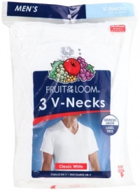 Fruit of the Loom Men's V-Neck Tee 3 Pack