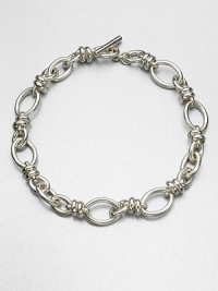 EXCLUSIVELY AT SAKS. From the Rondelle Collection. A jingling sterling silver link chain crafted as a celebration of the founding years of this brand. Sterling silverLength, about 17.5Toggle closureMade in Italy EXCLUSIVELY AT SAKS. From the Rondelle Collection. A jingling sterling silver link chain crafted as a celebration of the founding years of this brand. Sterling silverLength, about 17.5Toggle closureMade in Italy